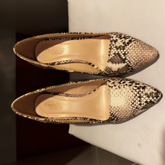 Charlotte Russe Pointy Stiletto Heels Crocodile pattern Only worn once - Picture 3 of 4